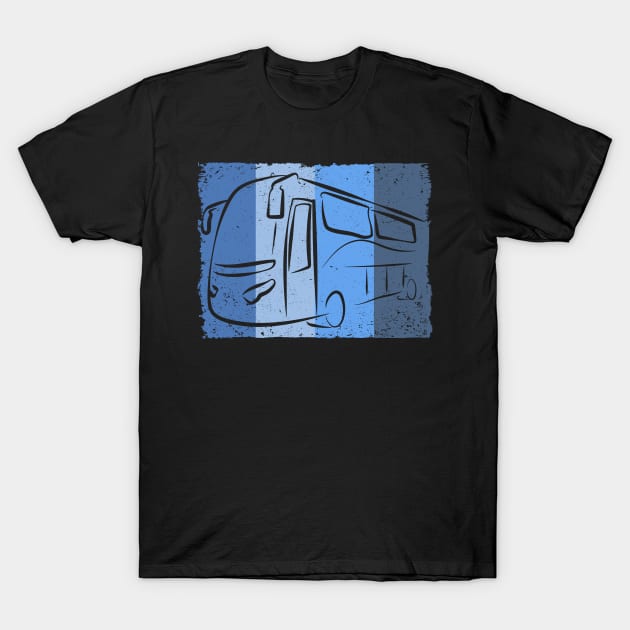 Bus bus driver school bus autobus T-Shirt by Johnny_Sk3tch